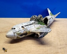 Aquarium Ornament Plane Wreck
