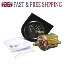 100PSI Digital LED Oil Press Pressure Gauge & Sensor Meter Universal 2" 52mm