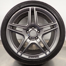 MERCEDES W204 18'' REAR GREY ALLOY WHEEL LANDSAIL TYRE 255/35ZR18 A2044014102 (3