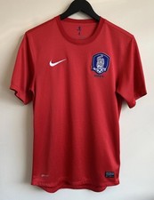 2012 South Korea Home Shirt Made By Nike Mens Size Small Red