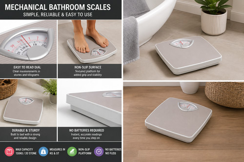 Mechanical bathroom scales - mechanical,