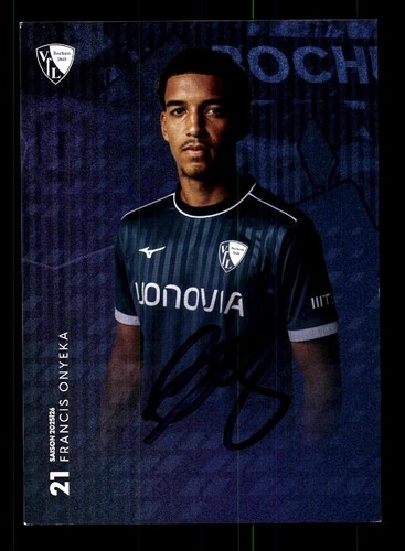 Francis onyeka autograph card - autograph,