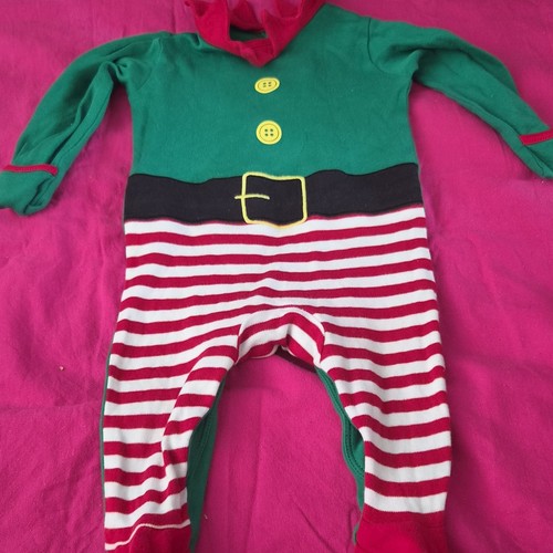 George christmas elf - george, striped