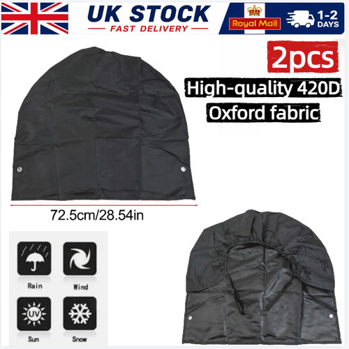 Wheel tyre covers - 2x,