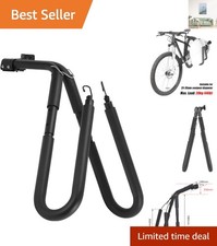 Foam-Padded Aluminum Surfboard Bike Rack - Securely Fits Bikes with 29-35mm Post