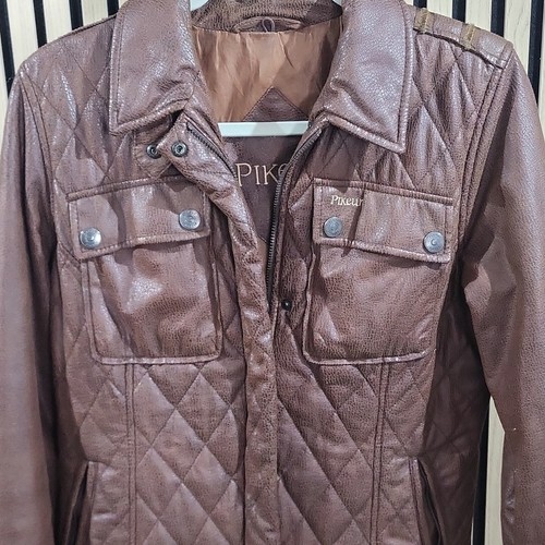 Pikeur brown quilted full zip - pikeur,