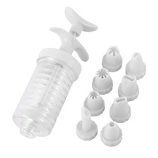 8pcs/Set Icing Syringe Gun