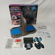 Electronic Arcade Game Sea Battle Ships Board unused damaged box