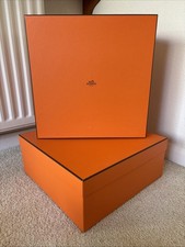 Hermes Genuine Large Empty Box 43cm X 43cm X 17cm Excellent Condition