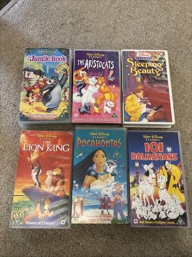 Disney vhs bundle - disney, sleeping