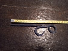 18th Century Estate Made Iron Beam Spike Hook 7" See Pictures UK Postage Only...