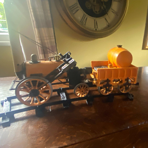 Stephenson rocket live - live, steam
