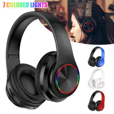 Wireless Bluetooth Headphones with Noise Cancelling Over-Ear Earphones 5.1 UK