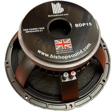 BishopSound 15" Speaker 750w