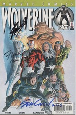 WOLVERINE Comic Marvel Signed