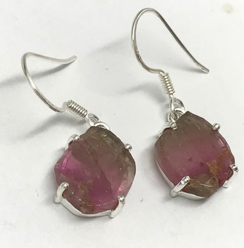 Watermelon tourmaline drop - watermelon,