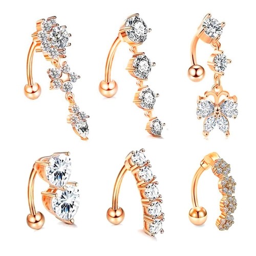 2pc belly bar reverse dangle - bar,