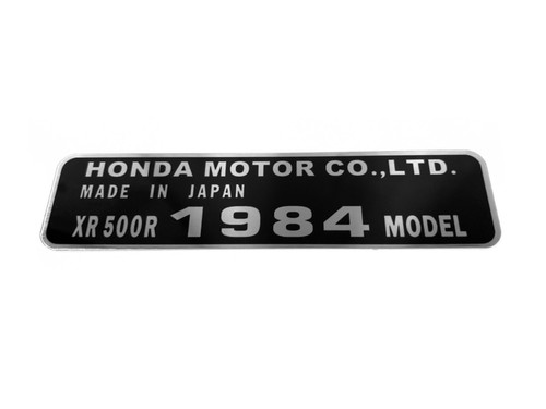 Honda xr500r 1984 all - all, years