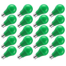 20 Pack B22 Cap LED Bulb 7W