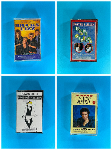 Vintage audio cassette tapes - vintage,