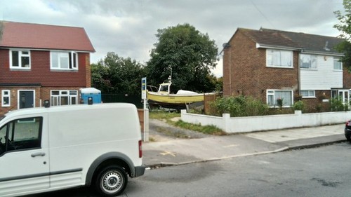 Photo 12x8 view boat - of, a