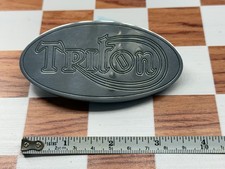 Rare Vintage Aluminum Triumph