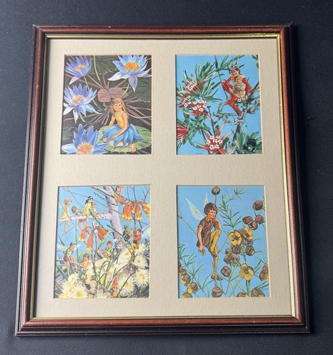 Vintage 1970s fairy art prints - vintage,