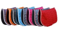 Rhinegold Wave Saddle pad Numnah | Pony, Cob, Full | 8 Colours
