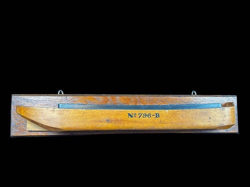 Half hull 796 b - hull, no.