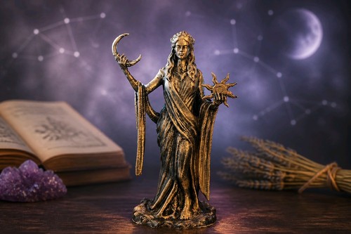 Priestess figurine gothic