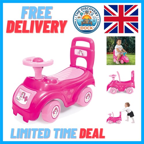 Unicorn sit ride push car - n,