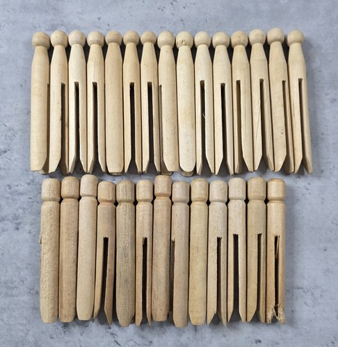 Wooden peg clothespins - peg,