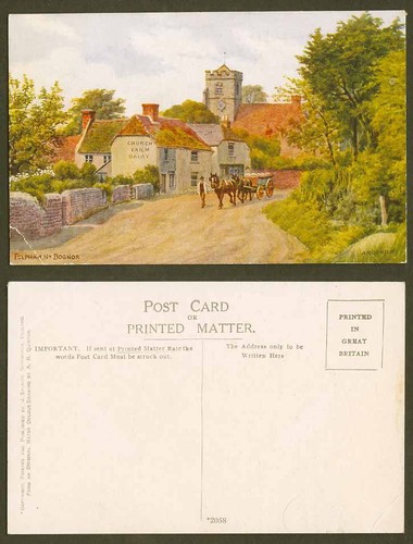 Quinton old postcard - quinton,