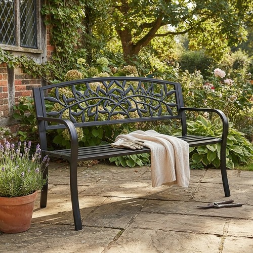 Spacious 125cm metal patio - spacious,