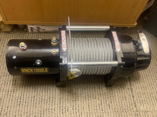 Electric winch 13500lb 12v - 13500lb,