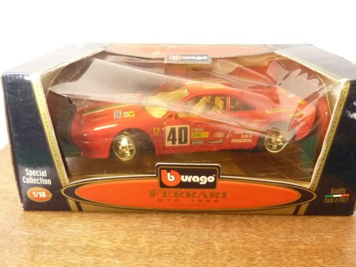 Burago ferrari gto 1984 - ferrari,