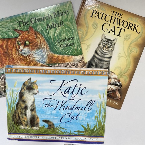 Cat story books nicola - x,