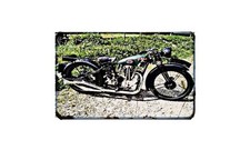 Bsa B4 Motorbike A4 photo