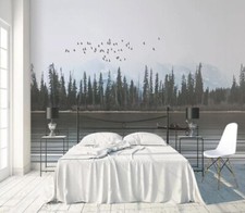 3D Lake Boat R29253 Wallpaper
