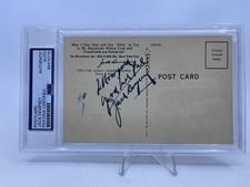 Jack Dempsey signed New York
