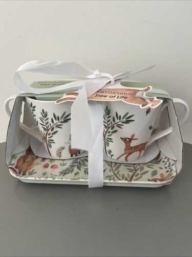 Portmeirion mugs and tray set - portmeirion,