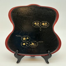 Vintage Japanese Black wood