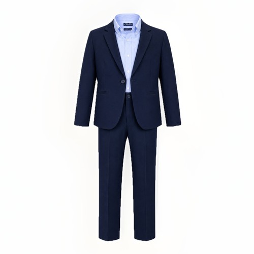 Boys navy slim fit suit - slim,