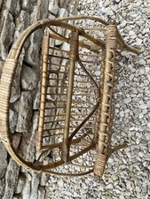 Wicker Magazine Storage Rack