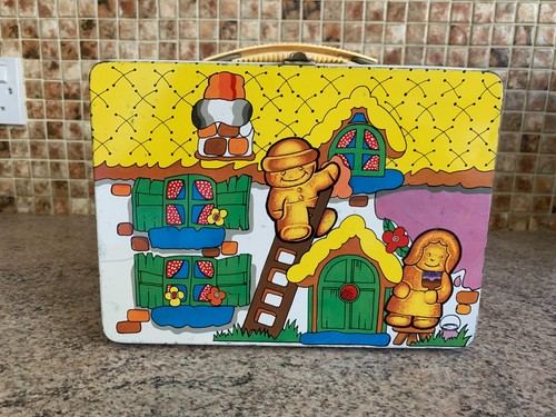 80s gingerbread tin - 80s,