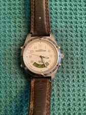 TIMEX EXPEDITION ANA-DIGI INDIGLO WR50m MEN’S WATCH WITH NEW BATTERY 