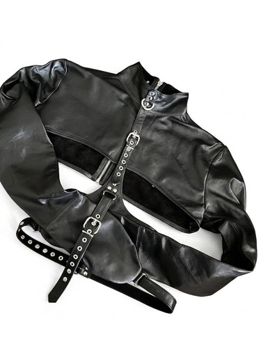 Genuine leather black - leather,