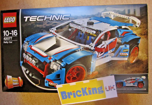 Lego technic rally car - technic:,