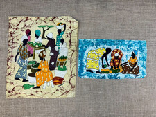 2 X HANDMADE BATIK PRINTED
