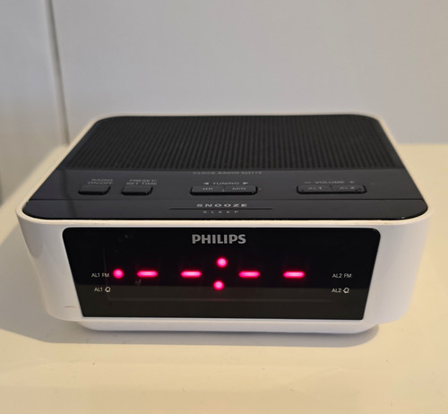 Philips digital clock - digital, radio